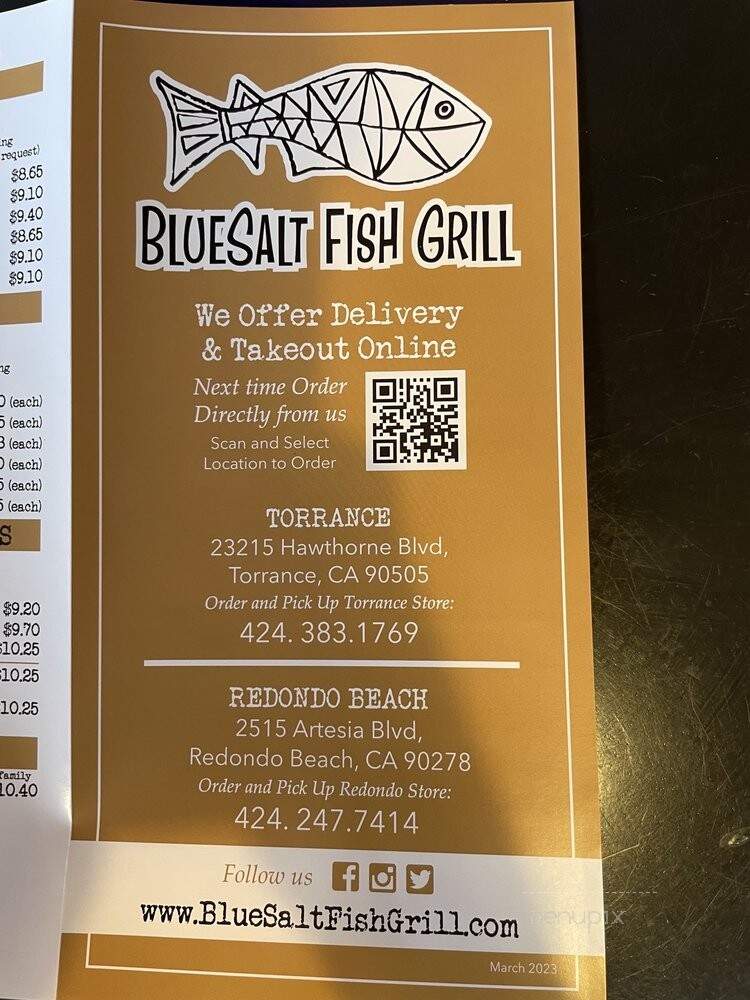 Bluesalt Fish Grill - Redondo Beach, CA
