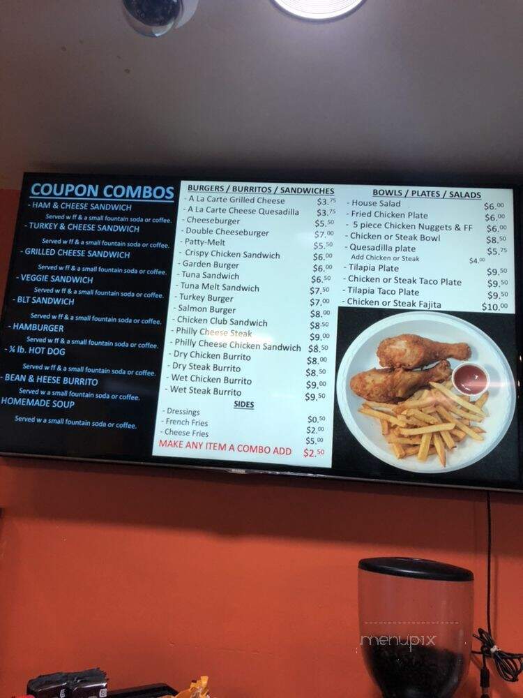 Hank's Bistro Cafe - Hawthorne, CA menu_pic