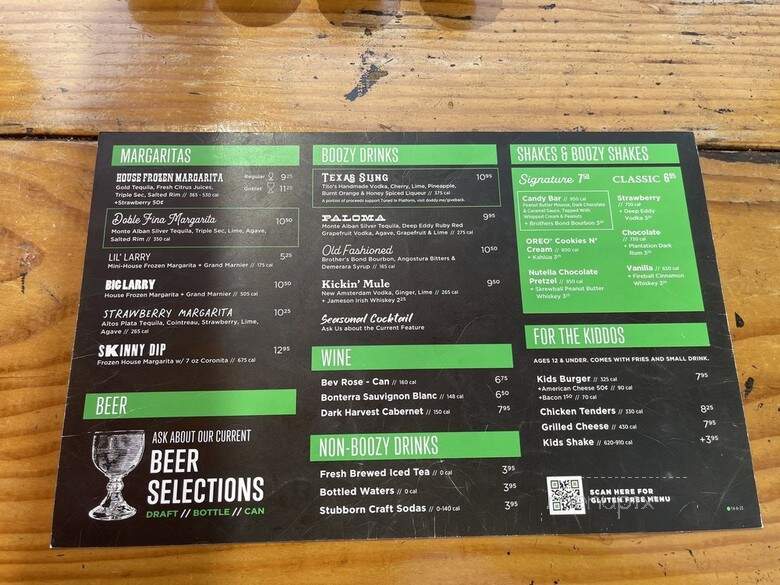 Hopdoddy Burger Bar - El Segundo, CA menu_pic