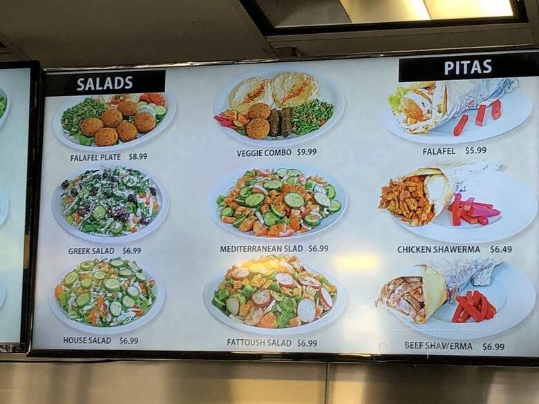 Mediterranean Pita Grill - Westlake Village, CA menu_pic