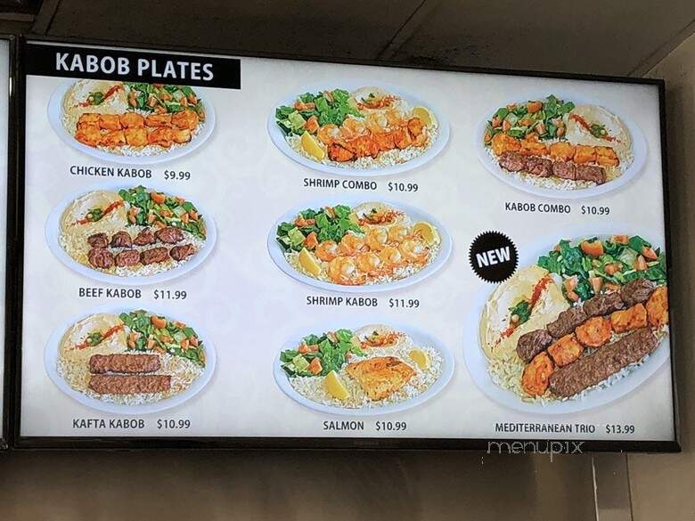 Mediterranean Pita Grill - Westlake Village, CA menu_pic