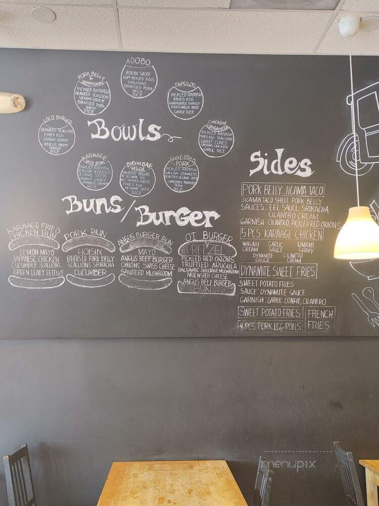 Oi Asian Fusion - Los Angeles, CA menu_pic