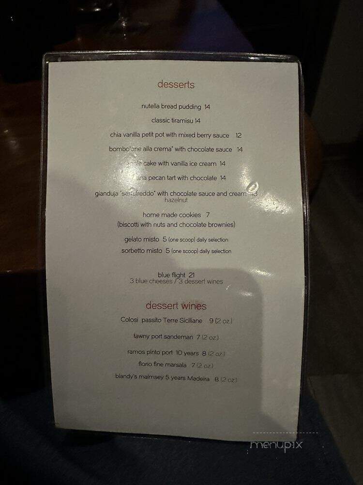 Forma Restaurant & Cheese Bar - Santa Monica, CA menu_pic