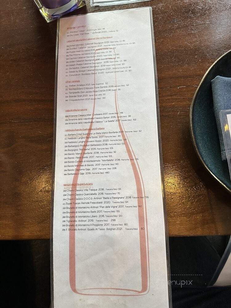 Forma Restaurant & Cheese Bar - Santa Monica, CA menu_pic