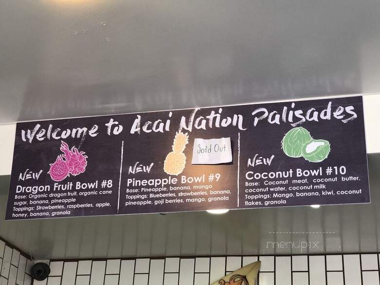Acai Nation - Los Angeles, CA menu_pic