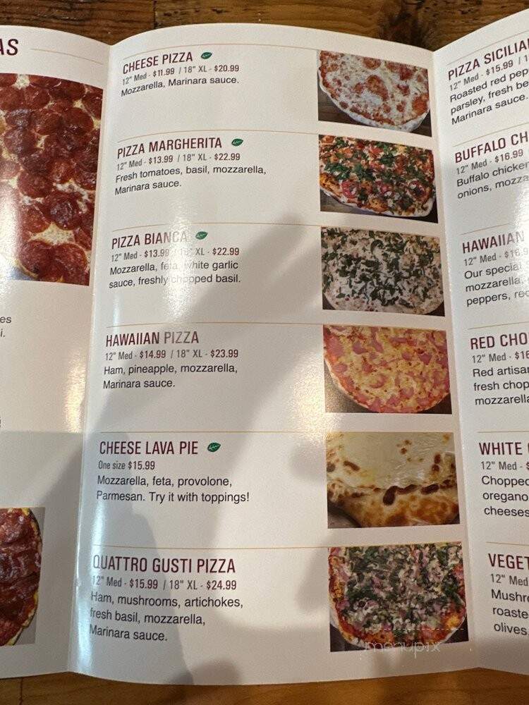 Pavich's Brick Oven Pizzeria - Rancho Palos Verde, CA menu_pic
