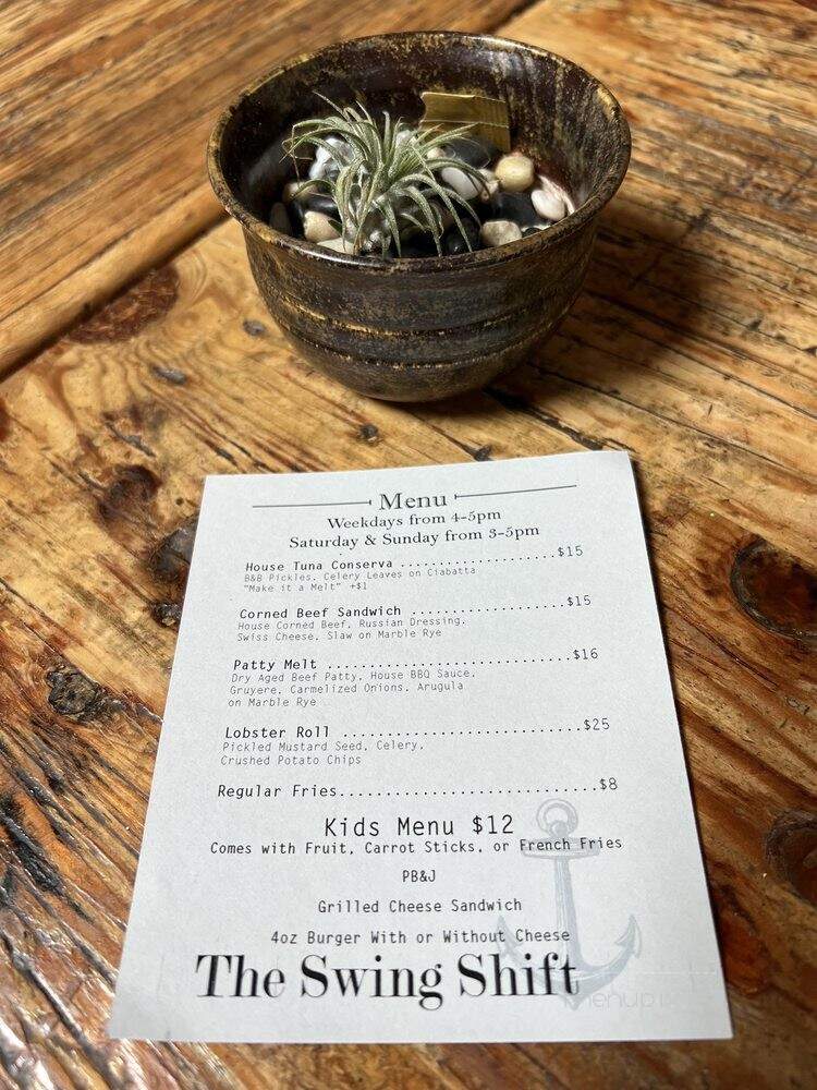 King Beach - Playa Del Rey, CA menu_pic
