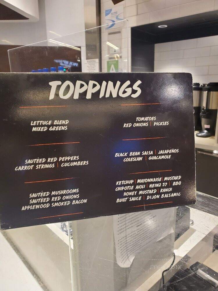 Built Custom Burgers - Los Angeles, CA menu_pic