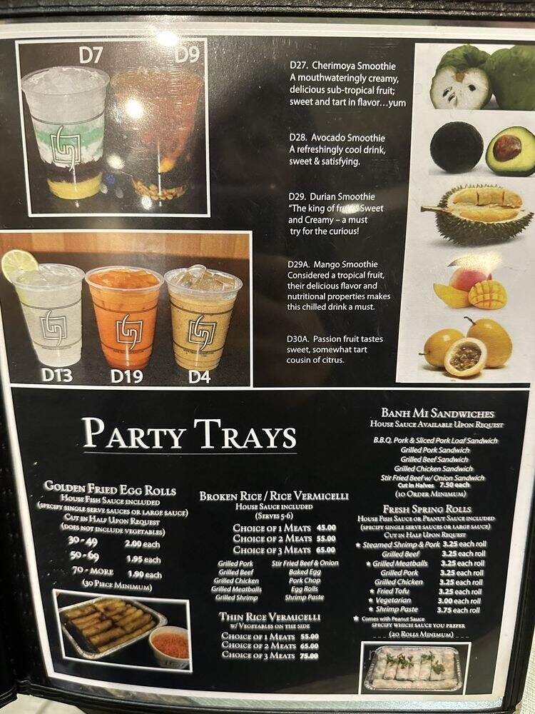 Golden Deli - Temple City, CA menu_pic