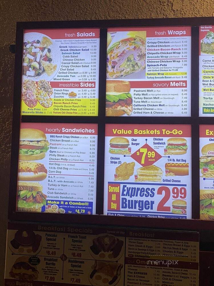 Broiler Express - Rancho Palos Verdes, CA menu_pic