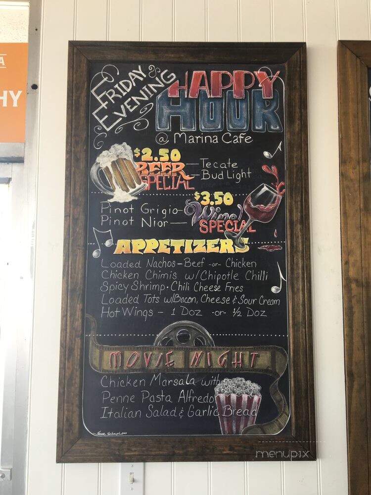 Marina Cafe - Wilmington, CA menu_pic