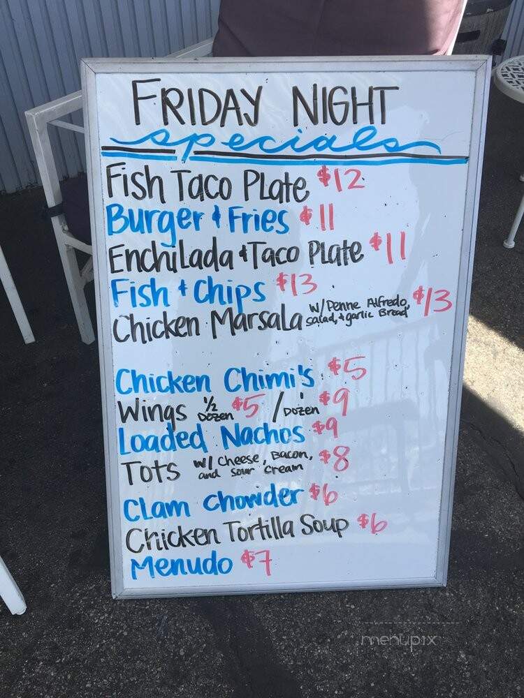 Marina Cafe - Wilmington, CA menu_pic