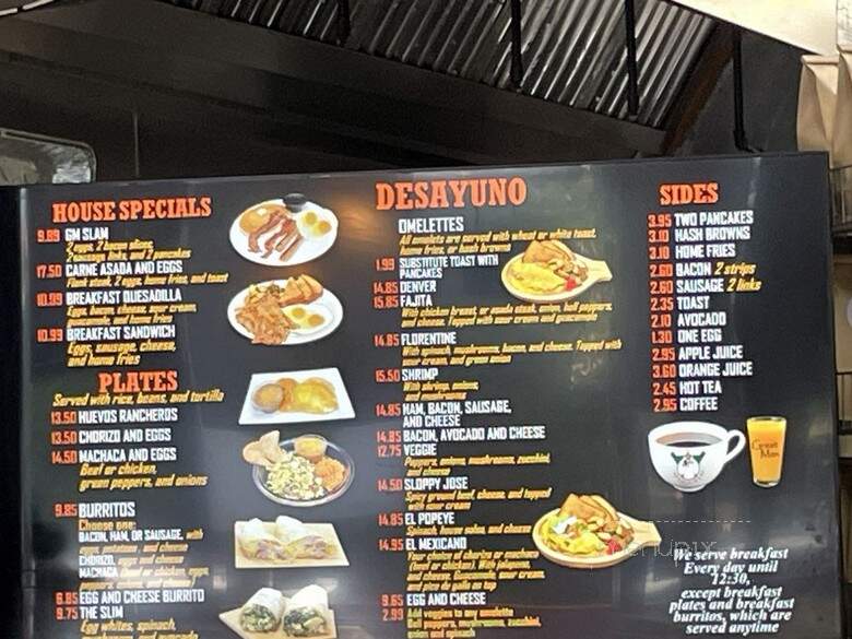 Great Mex Grill - Long Beach, CA menu_pic