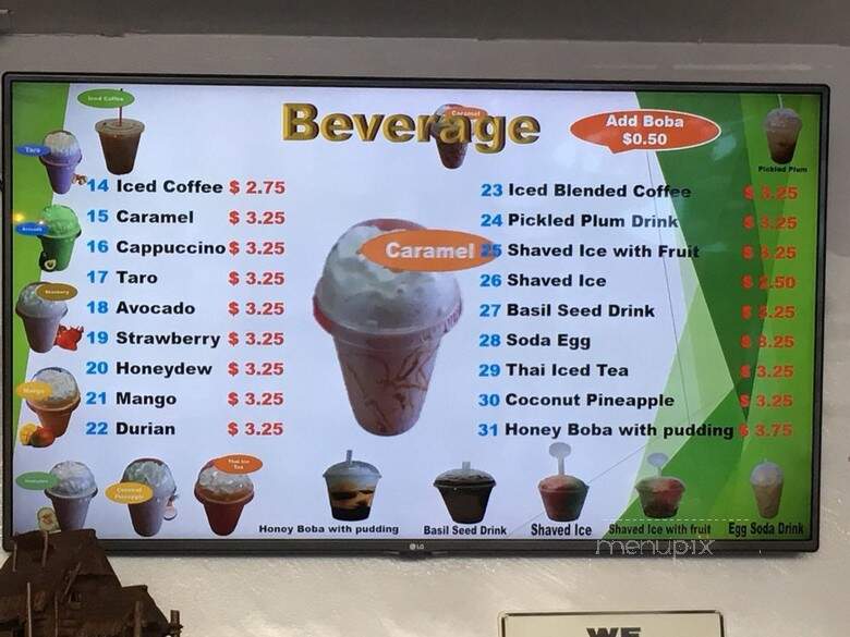 My Le - Long Beach, CA menu_pic