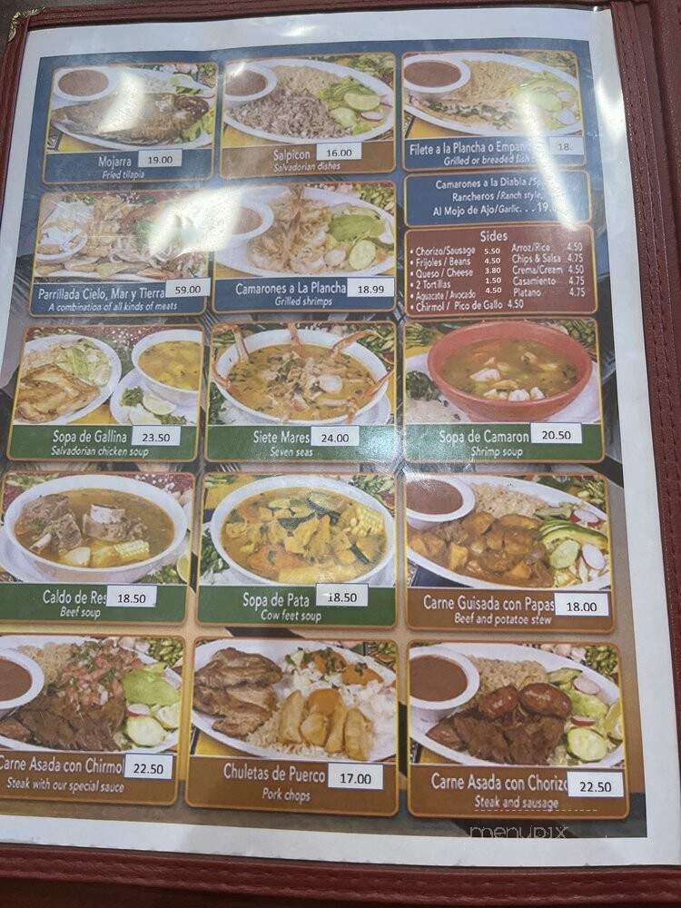 Melys Pupuseria - Pasadena, CA menu_pic