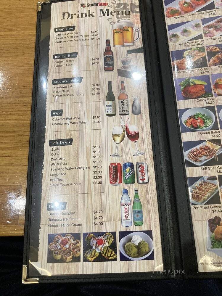 SushiStop - Pasadena, CA menu_pic