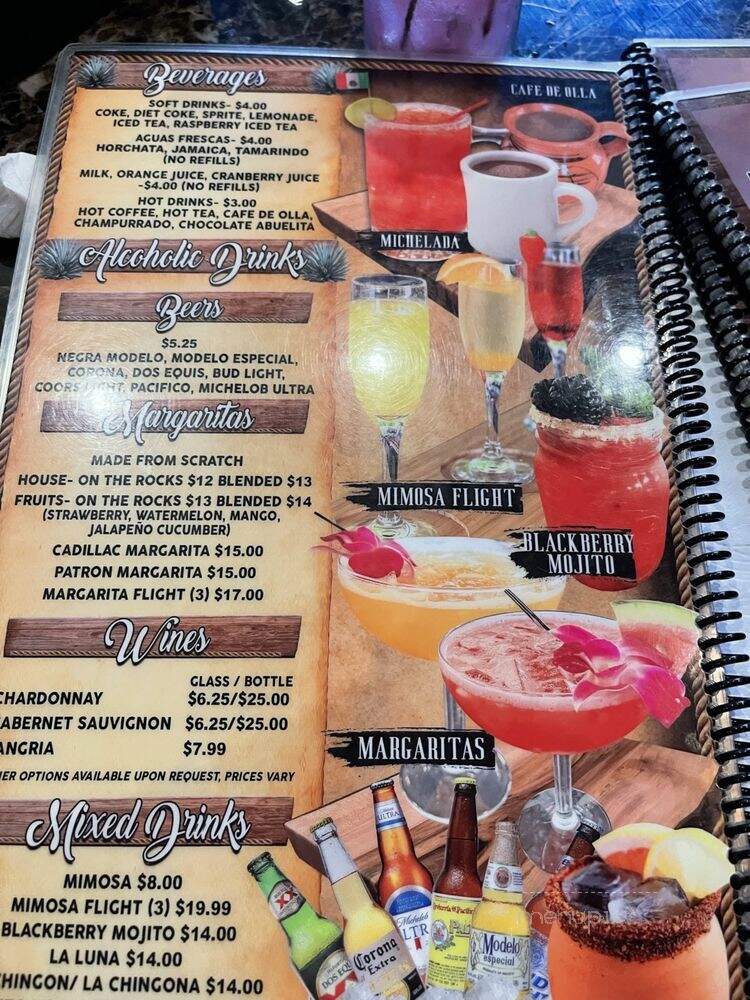 Lunas Restaurant - San Gabriel, CA menu_pic