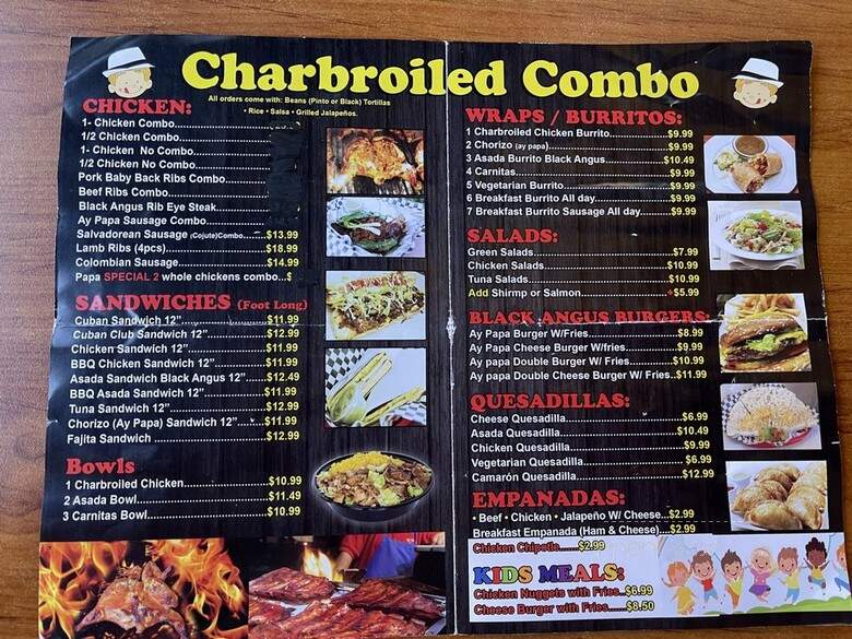 Ay Papa Que Rico - Van Nuys, CA menu_pic