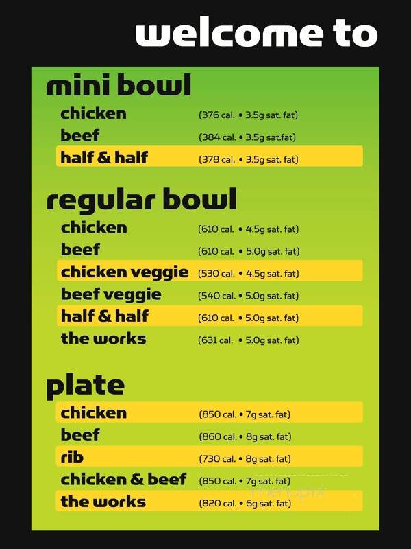 Flame Broiler - Chatsworth, CA menu_pic