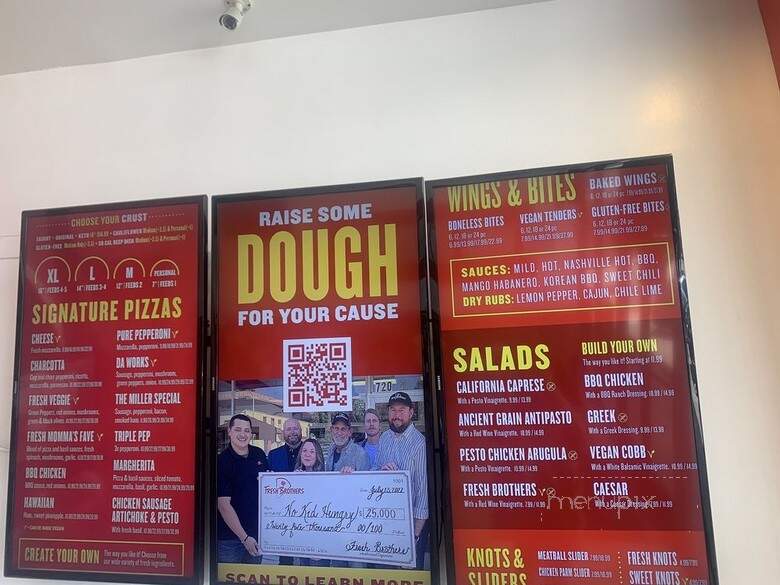 Fresh Brothers - Encino, CA menu_pic