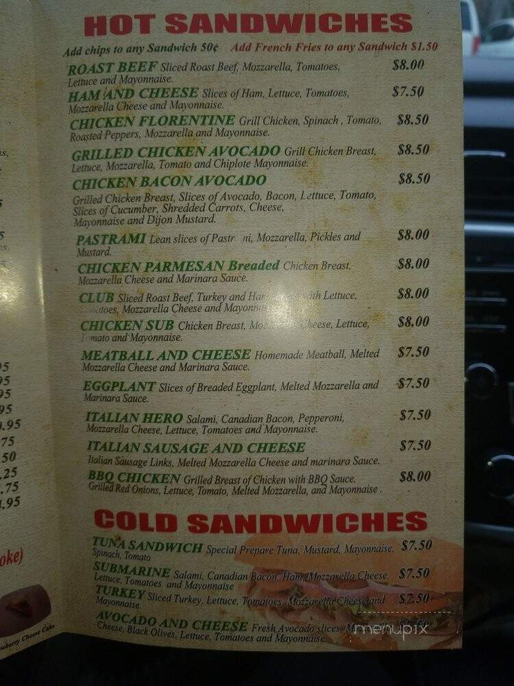 Pizza Di Marco - Newhall, CA menu_pic