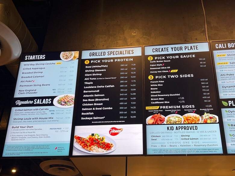 California Fish Grill - Santa Clarita, CA menu_pic