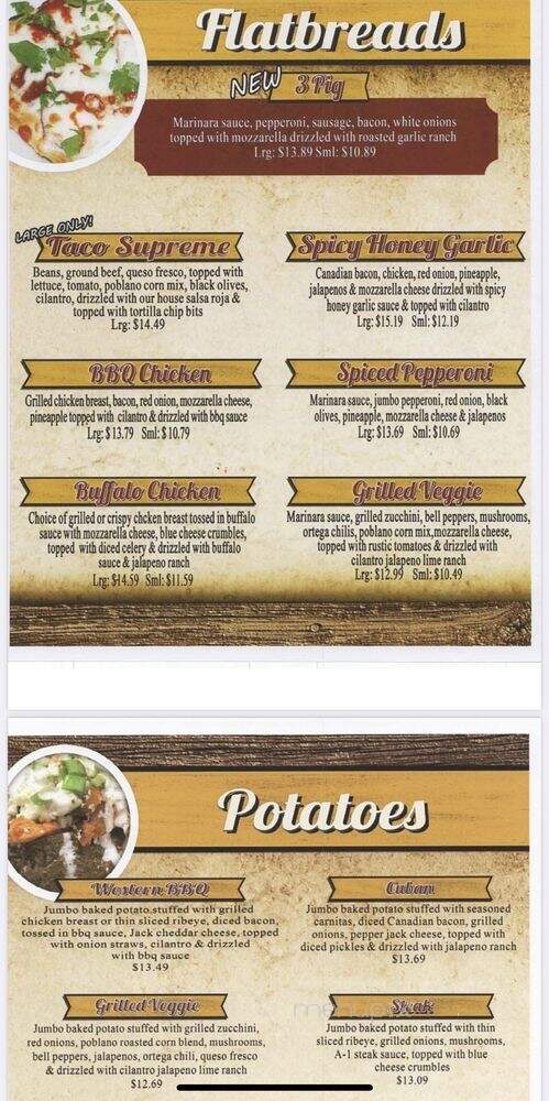 Schooners Patio Grille - Santa Clarita, CA menu_pic