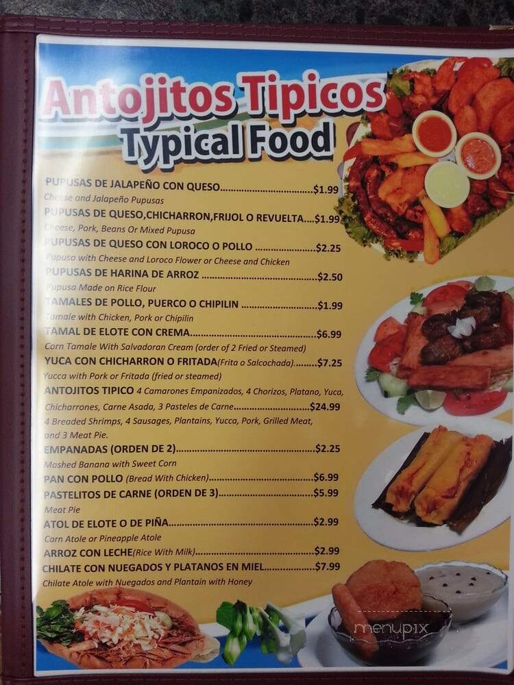 Mi Carbonero - Mission Hills, CA menu_pic