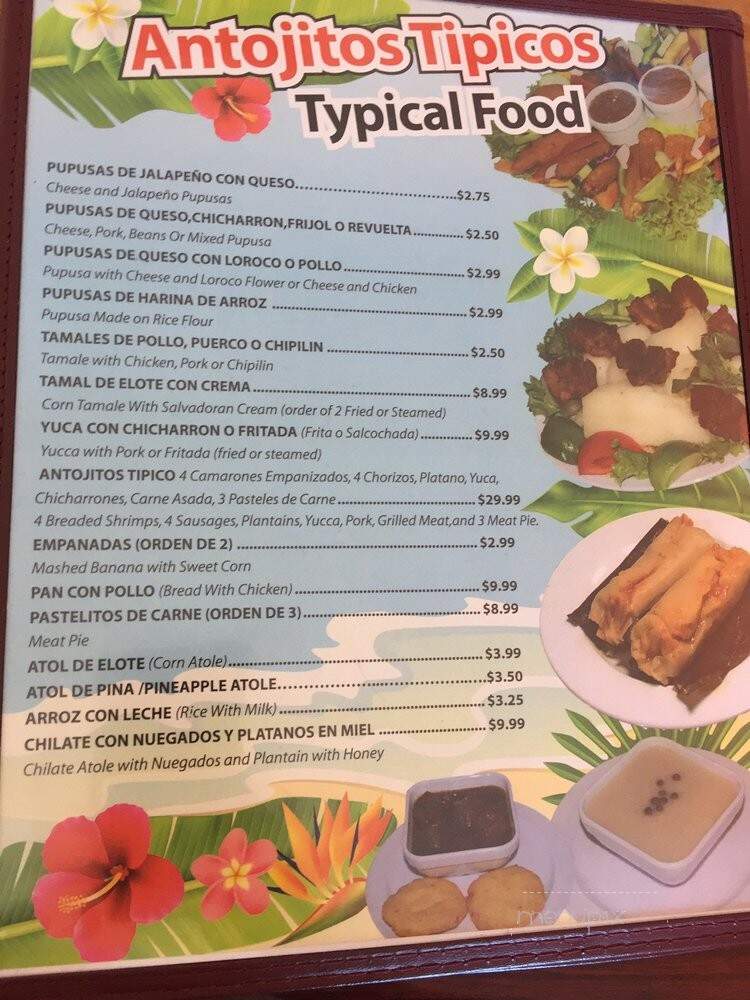 Mi Carbonero - Los Angeles, CA menu_pic
