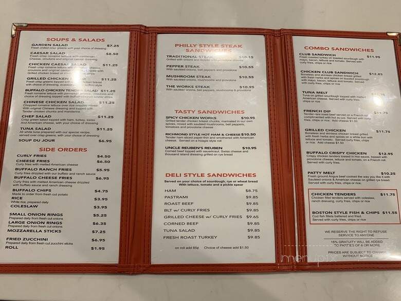 Hot Wings Cafe - Sherman Oaks, CA menu_pic