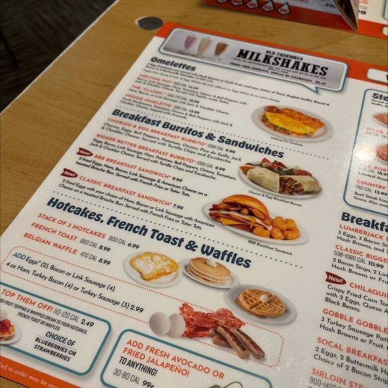 Norm's Restaurant - West Covina, CA menu_pic