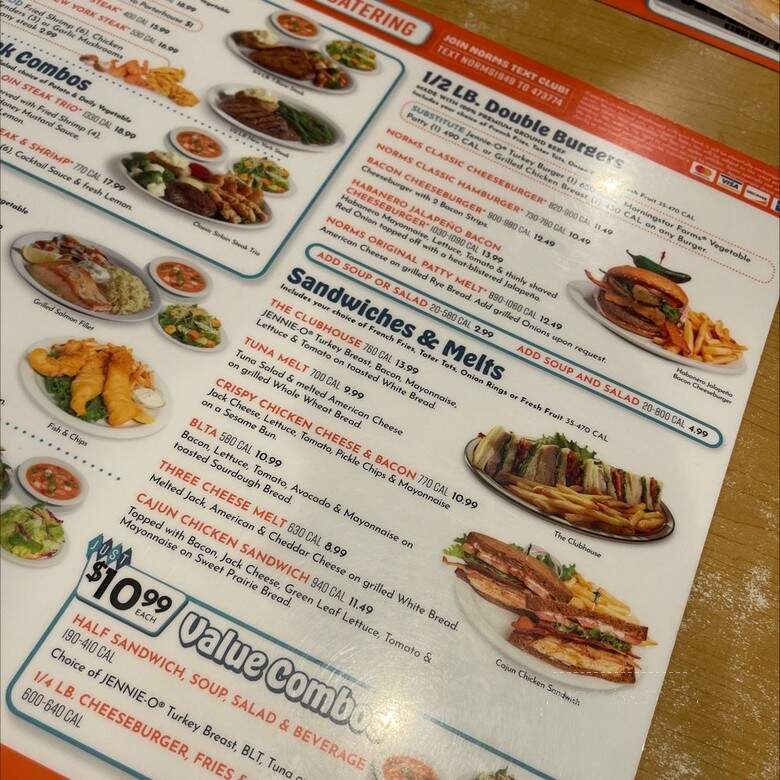 Norm's Restaurant - West Covina, CA menu_pic
