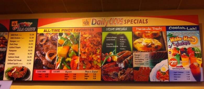 Grill City - West Covina, CA menu_pic
