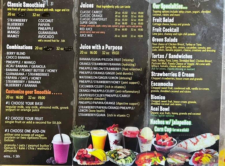 La Fresca Deli - National City, CA menu_pic