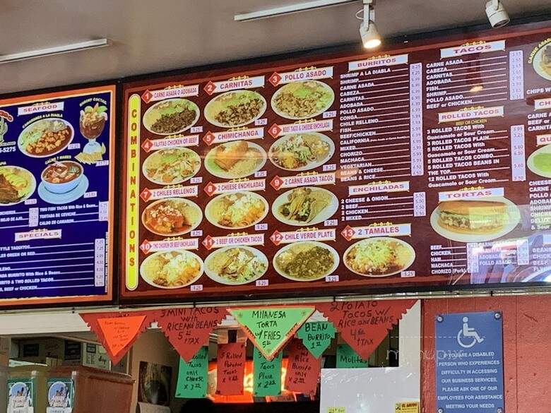 El Amigo Mexican and Seafood - San Diego, CA menu_pic