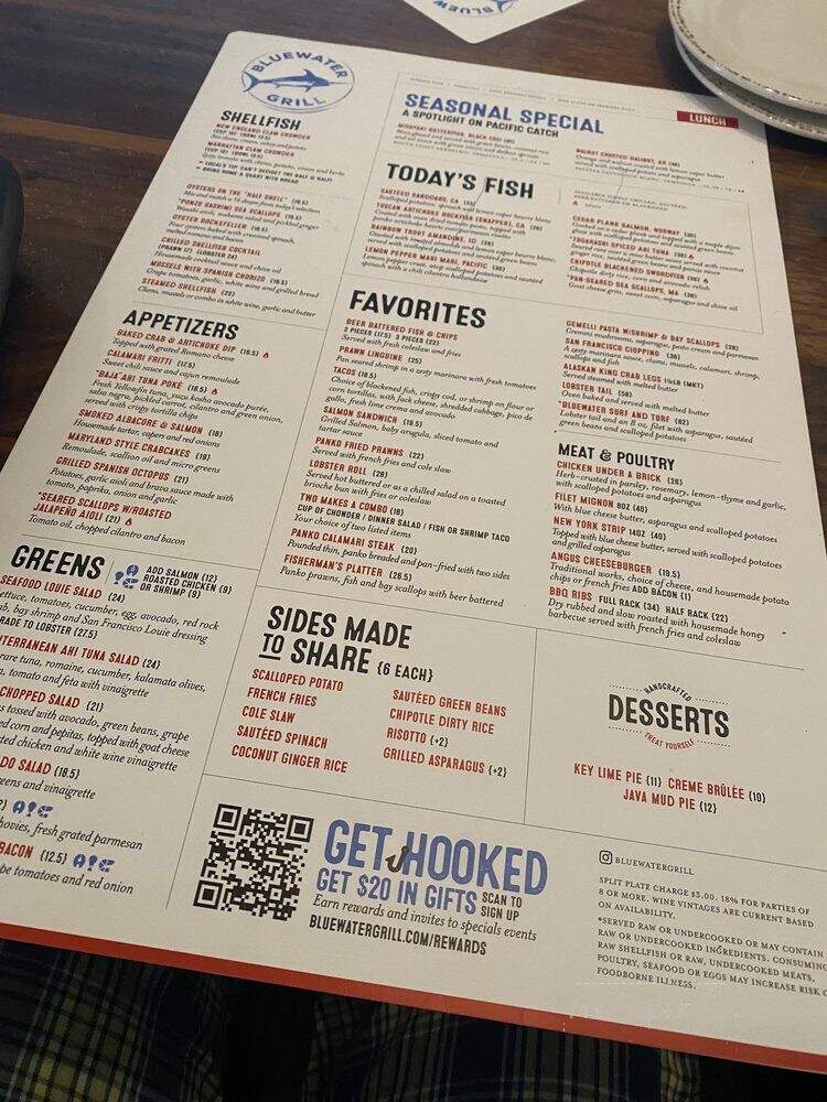 Bluewater Grill - Temecula, CA