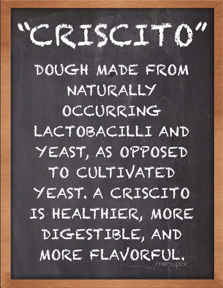 Criscito Pizza - Carlsbad, CA menu_pic