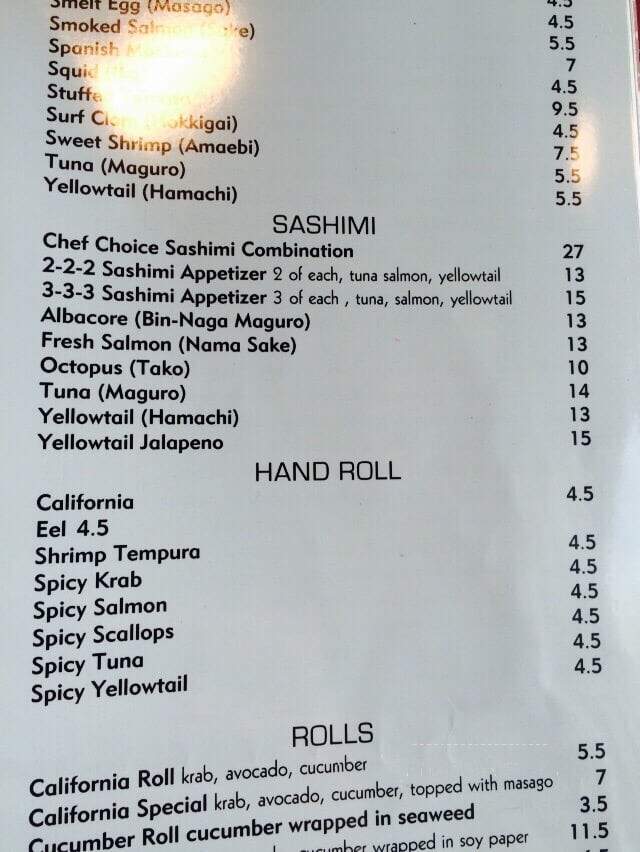 Tabu Sushi Bar & Grill - Vista, CA