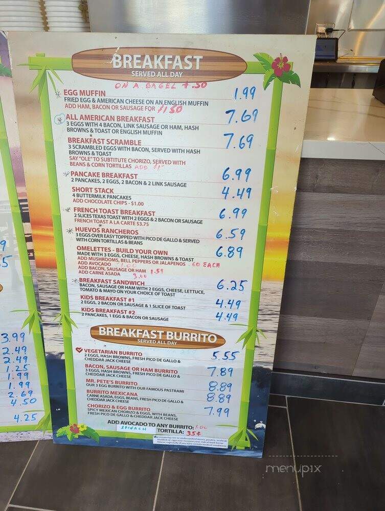 Biggie's Burgers - San Clemente, CA menu_pic