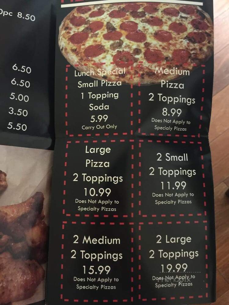 San Clemente Pizza Company - San Clemente, CA menu_pic