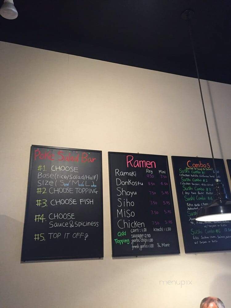Ramaki - San Diego, CA menu_pic