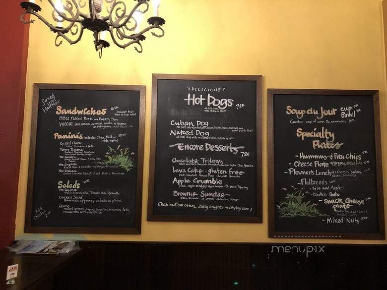 Encore A Theatre Cafe - Coronado, CA menu_pic