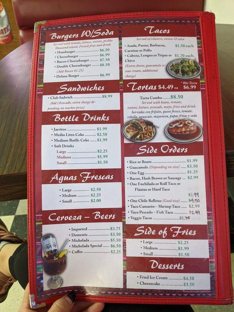 Miguelitos Family Restaurant - Adelanto, CA menu_pic