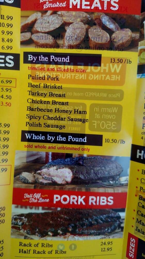 Dickey's Barbecue Pit - Victorville, CA menu_pic