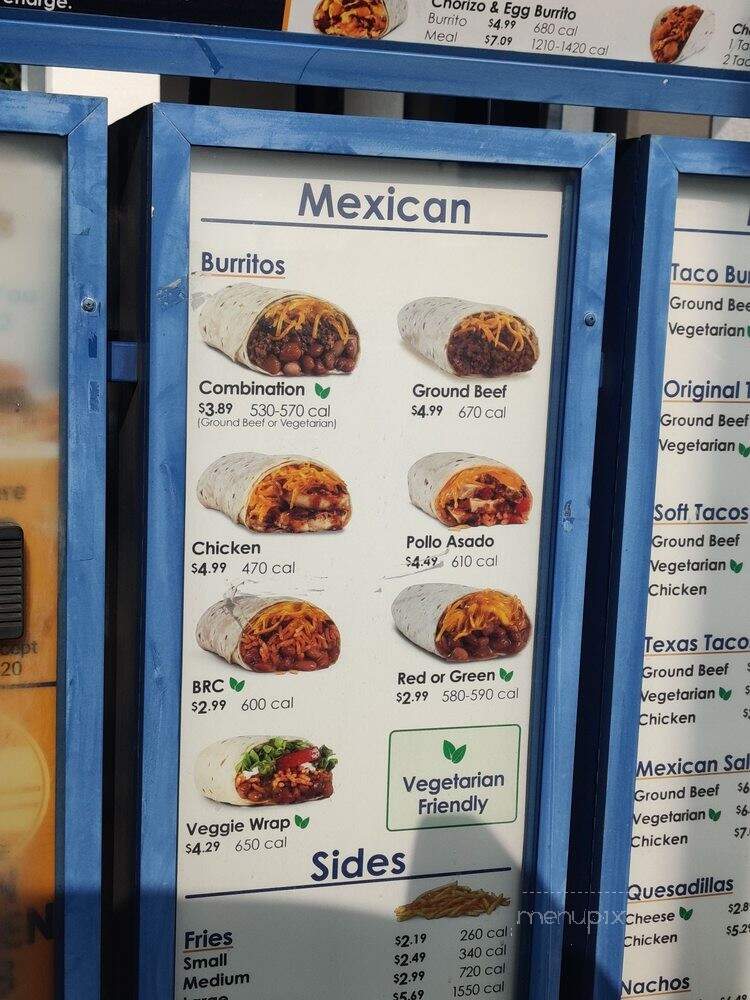 Baker's Drive-Thru - Yucaipa, CA menu_pic