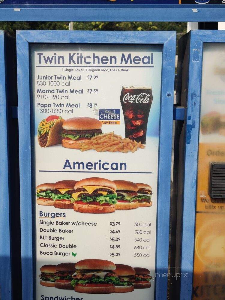Baker's Drive-Thru - Yucaipa, CA menu_pic