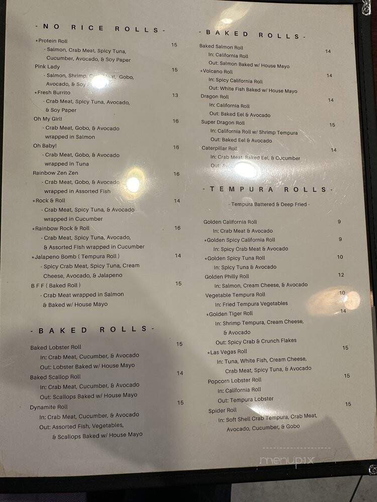Amagi Sushi - Riverside, CA menu_pic