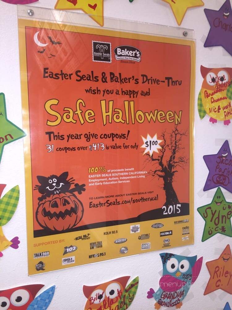 Baker's Drive-Thru - Riverside, CA menu_pic