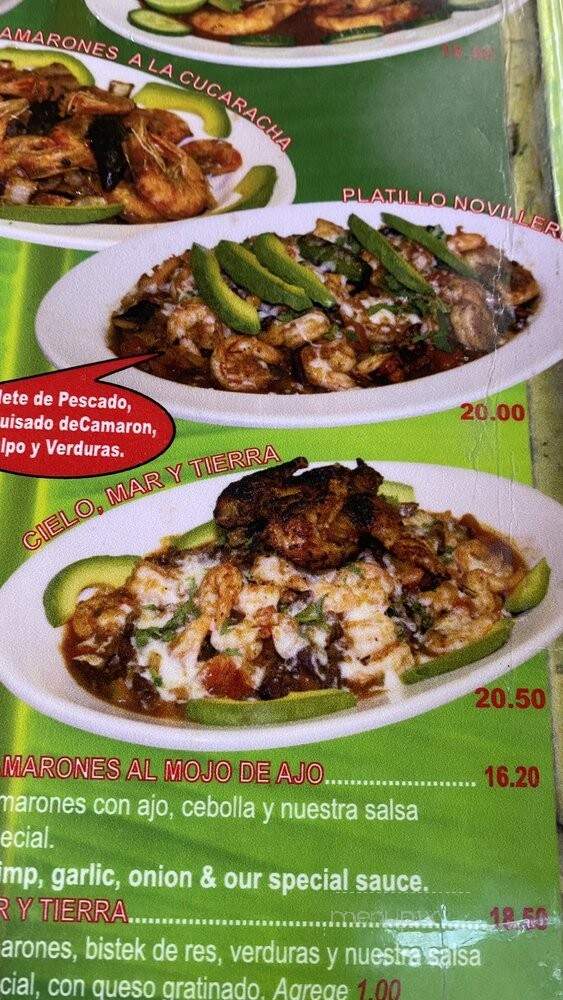 Mariscos Tecuala - Perris, CA menu_pic