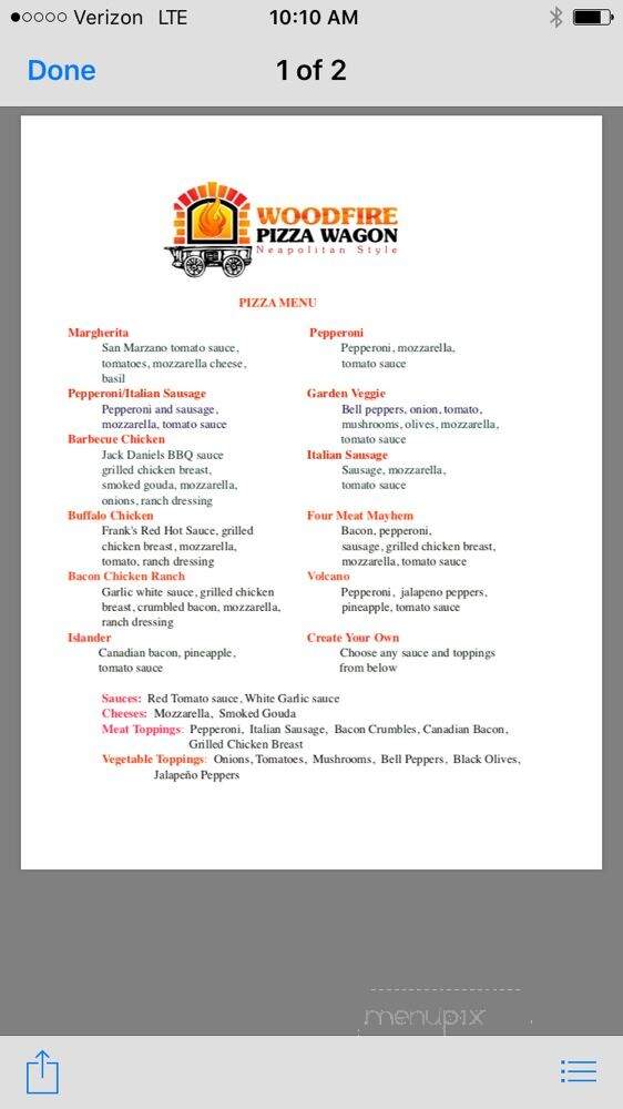 Woodfire Pizza Wagon - Murrieta, CA menu_pic